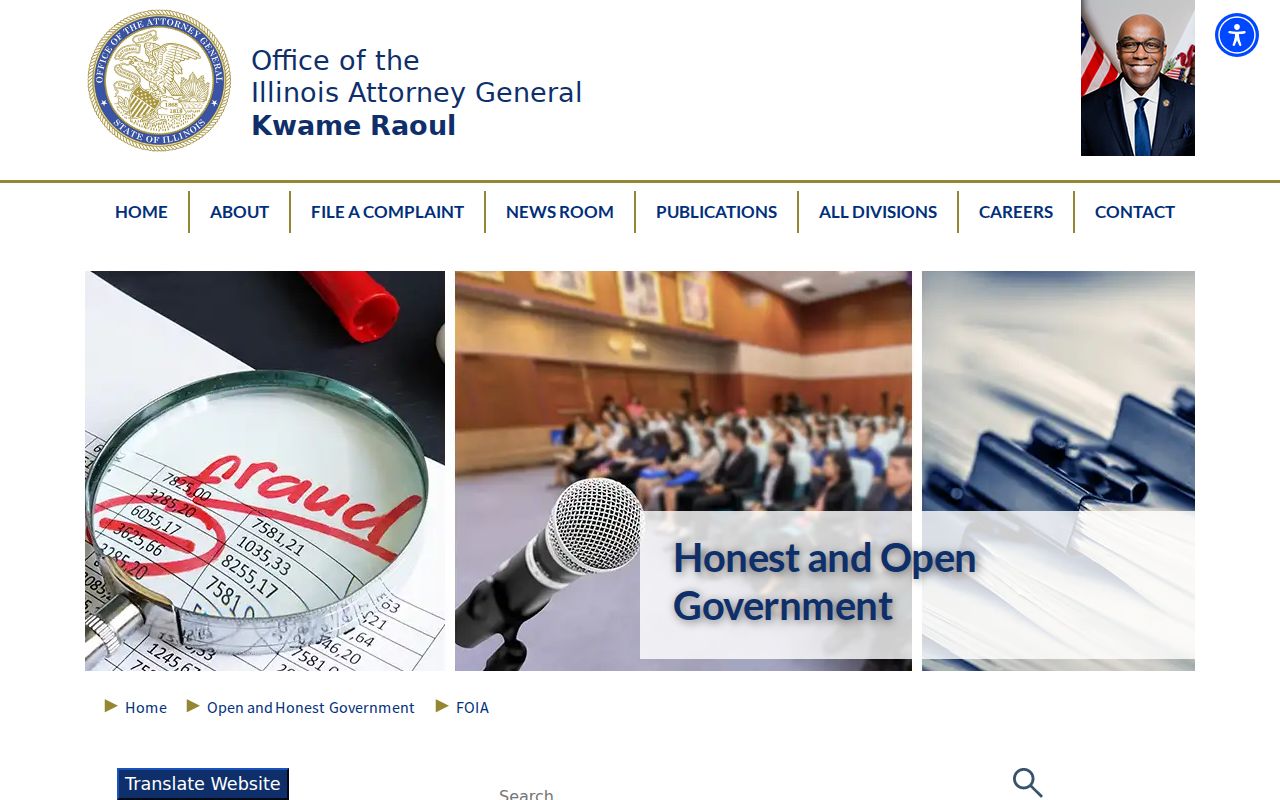 Illinois Attorney General Freedom of Information Act guidance